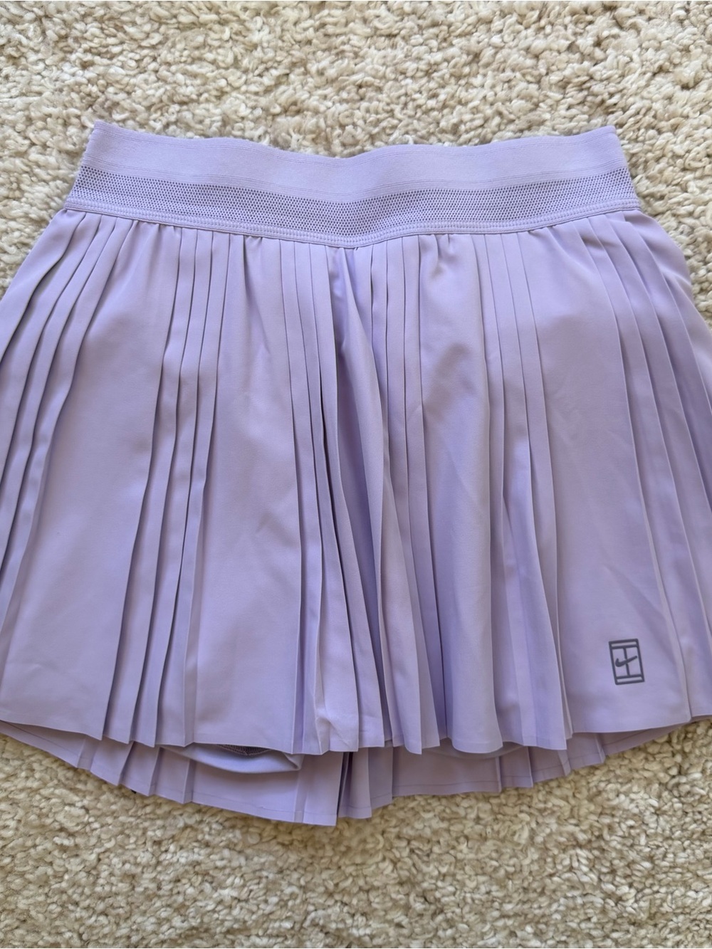 Nike Lavender Pleated Tennis Skirt